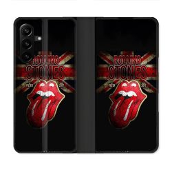 Housse Cuir Portefeuille Pour Samsung Galaxy A27 5G Musique Rolling Stones