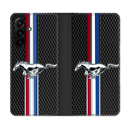 Housse Cuir Portefeuille Pour Samsung Galaxy A27 5G Mustang
