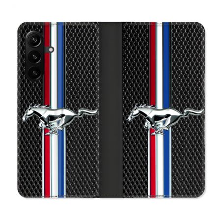 Housse Cuir Portefeuille Pour Samsung Galaxy A27 5G Mustang