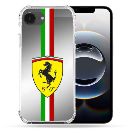 Coque Magnétique Compatible Magsafe Pour Iphone 16e Ferrari Ligne