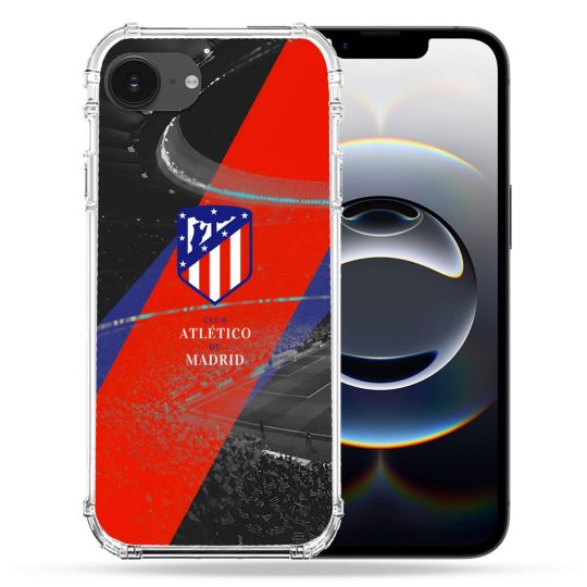Coque Magnétique Compatible Magsafe Pour Iphone 16e Foot Athletico Madrid