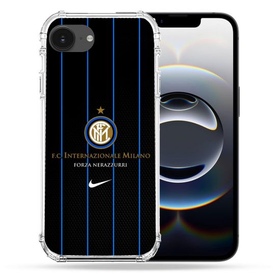 Coque Magnétique Compatible Magsafe Pour Iphone 16e Foot Inter Milan
