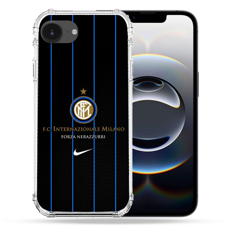 Coque Magnétique Compatible Magsafe Pour Iphone 16e Foot Inter Milan