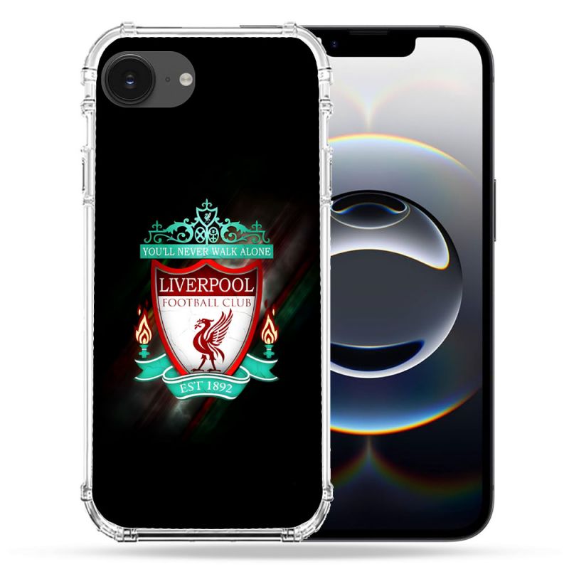 Coque Magnétique Compatible Magsafe Pour Iphone 16e Foot Liverpool