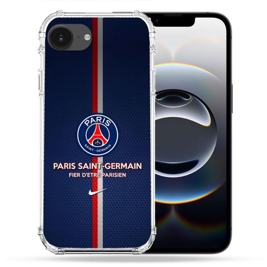Coque Magnétique Compatible Magsafe Pour Iphone 16e Foot PSG Fier