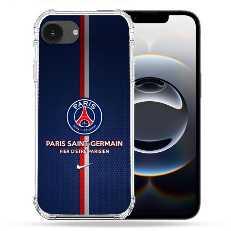 Coque Magnétique Compatible Magsafe Pour Iphone 16e Foot PSG Fier