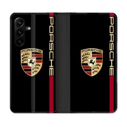 Housse Cuir Portefeuille Pour Samsung Galaxy A27 5G Porsche Line