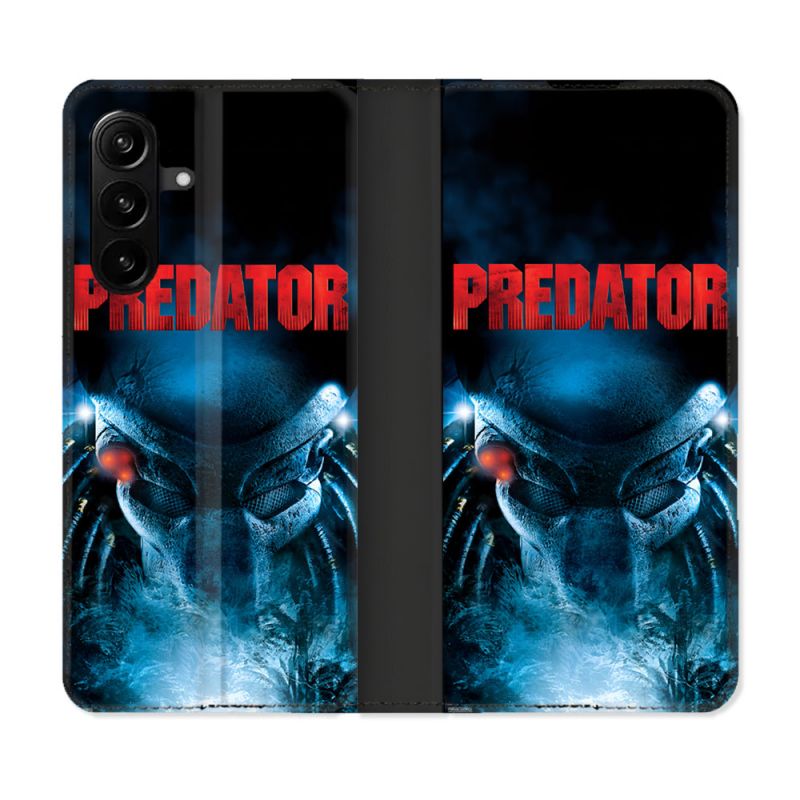 Housse Cuir Portefeuille Pour Samsung Galaxy A27 5G Predator Affiche