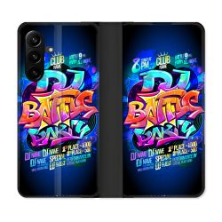 Housse Cuir Portefeuille Pour Samsung Galaxy A27 5G Street Art Rap
