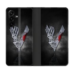 Housse Cuir Portefeuille Pour Samsung Galaxy A27 5G Viking