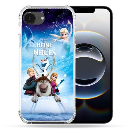 Coque Magnétique Compatible Magsafe Pour Iphone 16e La Reine Des Neiges