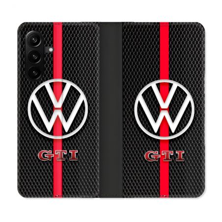 Housse Cuir Portefeuille Pour Samsung Galaxy A27 5G Volkwagen Line