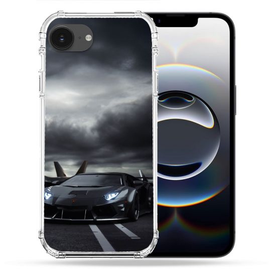 Coque Magnétique Compatible Magsafe Pour Iphone 16e Lamborghini Avion