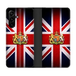 Housse Cuir Portefeuille Pour Samsung Galaxy A27 5G Voyage Drapeau Grande Bretagne UK