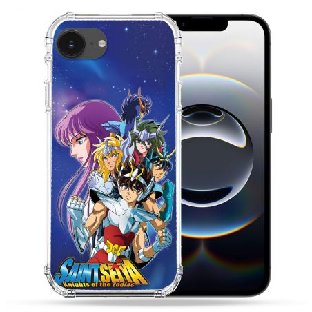 Coque Magnétique Compatible Magsafe Pour Iphone 16e Les Chevaliers Du Zodiaque