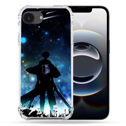 Coque Magnétique Compatible Magsafe Pour Iphone 16e Manga Attaque Titans Levi