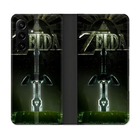 Housse Cuir Portefeuille Pour Samsung Galaxy A27 5G Zelda