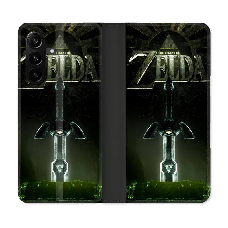 Housse Cuir Portefeuille Pour Samsung Galaxy A27 5G Zelda