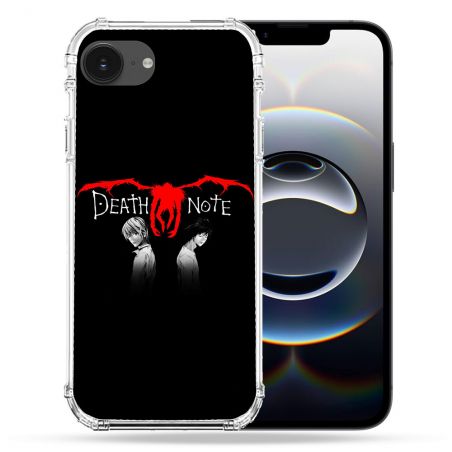 Coque Magnétique Compatible Magsafe Pour Iphone 16e Manga Death Note Noir
