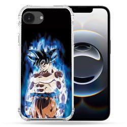 Coque Magnétique Compatible Magsafe Pour Iphone 16e Manga Dragon Ball Sangoku Noir