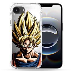 Coque Magnétique Compatible Magsafe Pour Iphone 16e Manga Dragon Ball Sangoku Portrait
