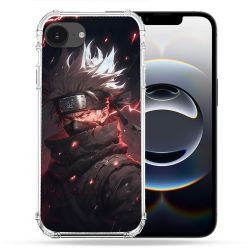 Coque Magnétique Compatible Magsafe Pour Iphone 16e Manga Naruto Kakashi Dark