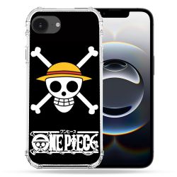 Coque Magnétique Compatible Magsafe Pour Iphone 16e Manga One Piece Tete de Mort