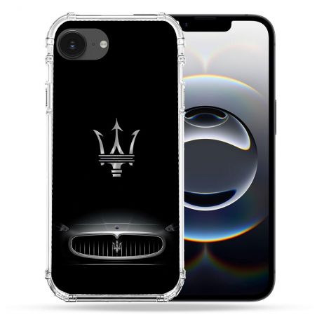 Coque Magnétique Compatible Magsafe Pour Iphone 16e Maserati