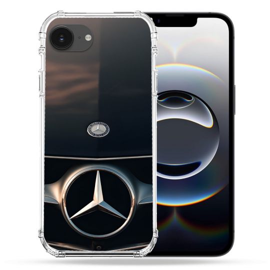 Coque Magnétique Compatible Magsafe Pour Iphone 16e Mercedes Calendre