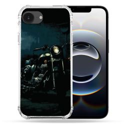 Coque Magnétique Compatible Magsafe Pour Iphone 16e Moto Harley Vintage