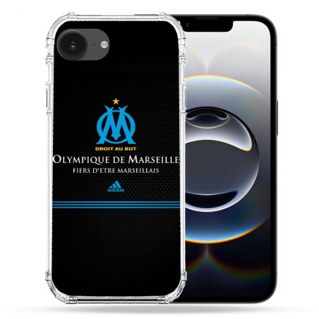Coque Magnétique Compatible Magsafe Pour Iphone 16e Olympique Marseille OM Fier etre Marseillais