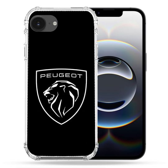 Coque Magnétique Compatible Magsafe Pour Iphone 16e Peugeot
