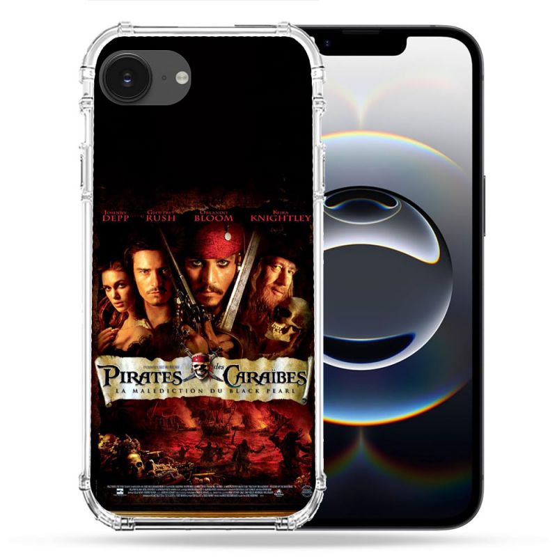 Coque Magnétique Compatible Magsafe Pour Iphone 16e Pirate Des Caraibes