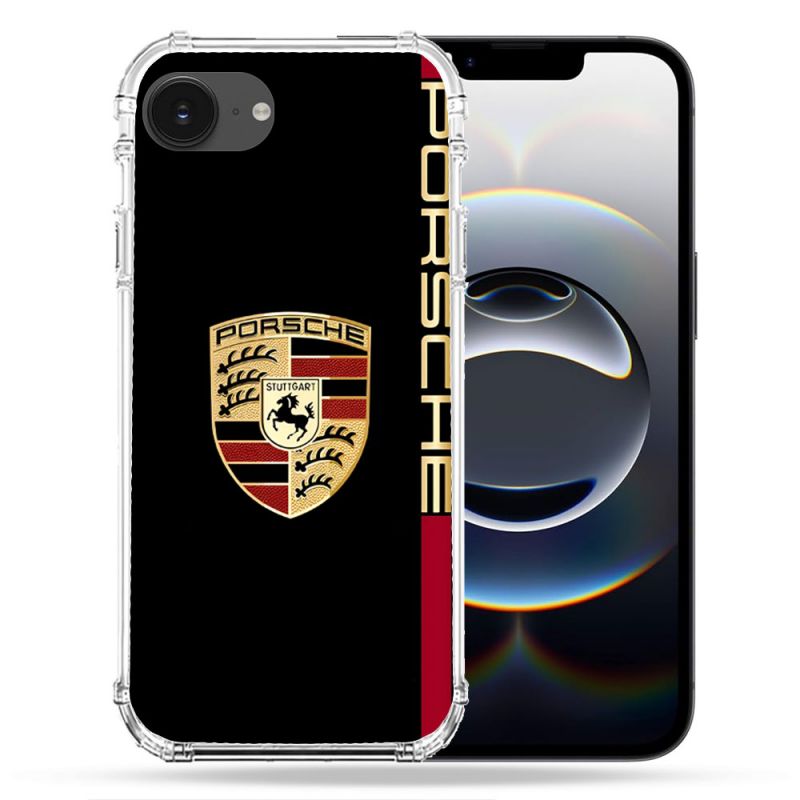 Coque Magnétique Compatible Magsafe Pour Iphone 16e Porsche Line