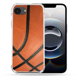 Coque Magnétique Compatible Magsafe Pour Iphone 16e Sport Ballon Basket