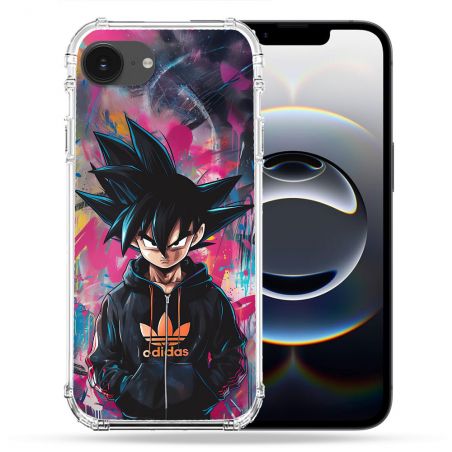 Coque Magnétique Compatible Magsafe Pour Iphone 16e Street Art Sangoku
