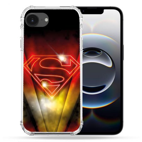 Coque Magnétique Compatible Magsafe Pour Iphone 16e Superman Logo
