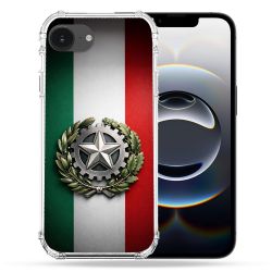 Coque Magnétique Compatible Magsafe Pour Iphone 16e Voyage Drapeau Italie