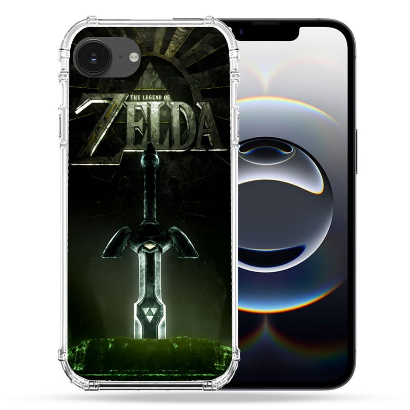 Coque Magnétique Compatible Magsafe Pour Iphone 16e Zelda