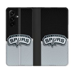 Housse Cuir Portefeuille Pour Samsung Galaxy A57 5G Basket San Antonio Spurs
