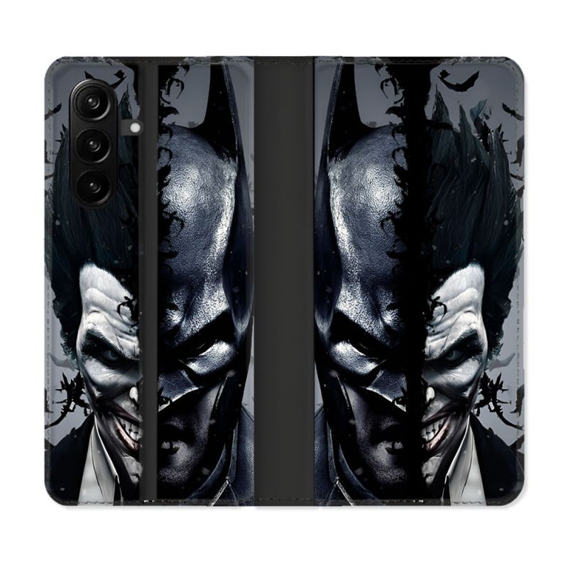Housse Cuir Portefeuille Pour Samsung Galaxy A57 5G Batman Joker