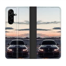 Housse Cuir Portefeuille Pour Samsung Galaxy A57 5G BMW Serie