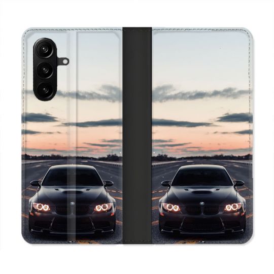 Housse Cuir Portefeuille Pour Samsung Galaxy A57 5G BMW Serie