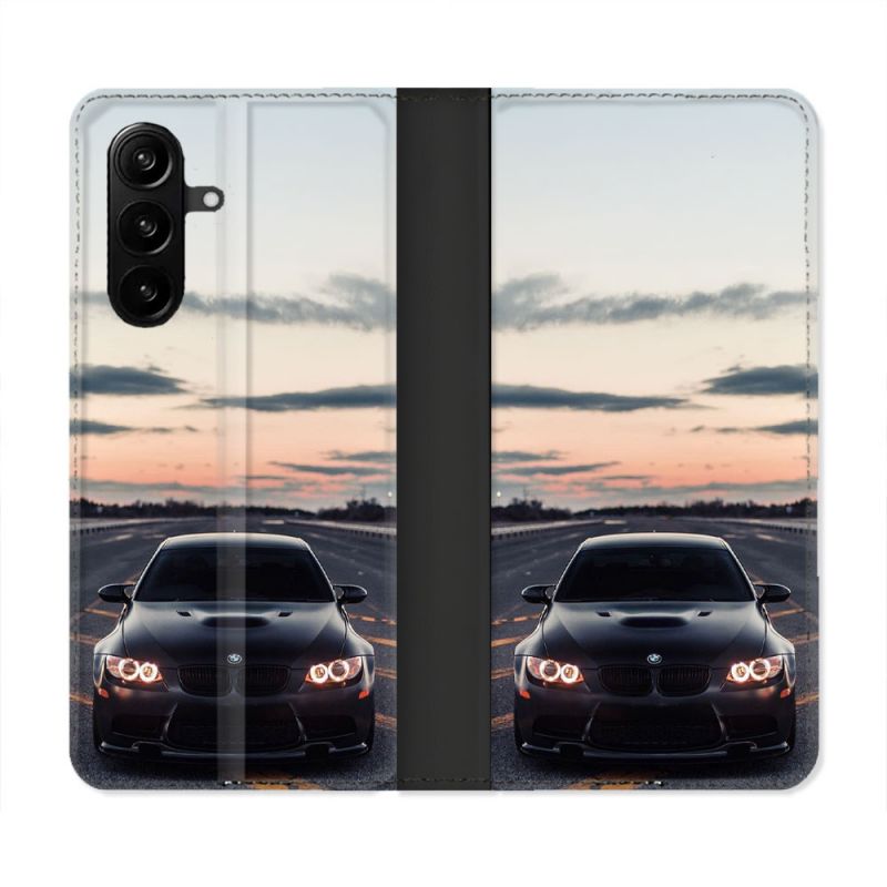 Housse Cuir Portefeuille Pour Samsung Galaxy A57 5G BMW Serie