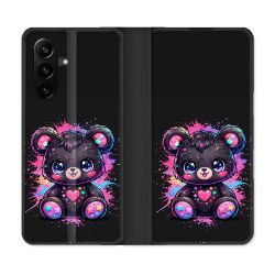 Housse Cuir Portefeuille Pour Samsung Galaxy A57 5G Fantastique Kawaii Mignon