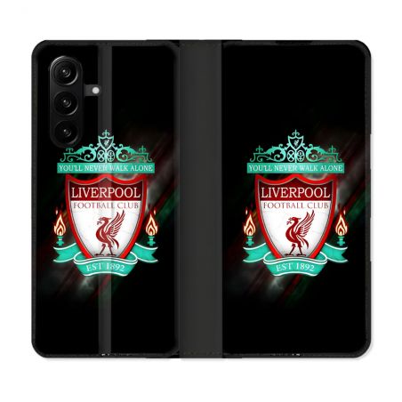 Housse Cuir Portefeuille Pour Samsung Galaxy A57 5G Foot Liverpool
