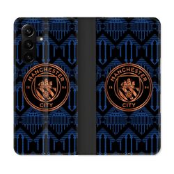 Housse Cuir Portefeuille Pour Samsung Galaxy A57 5G Foot Manchester City
