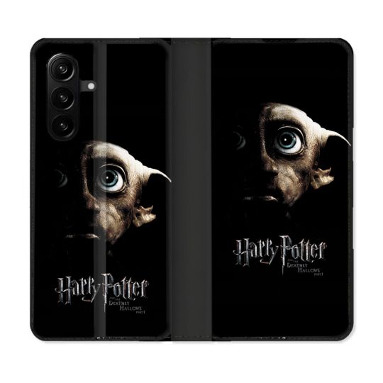 Housse Cuir Portefeuille Pour Samsung Galaxy A57 5G Harry Potter Hollows Dobby