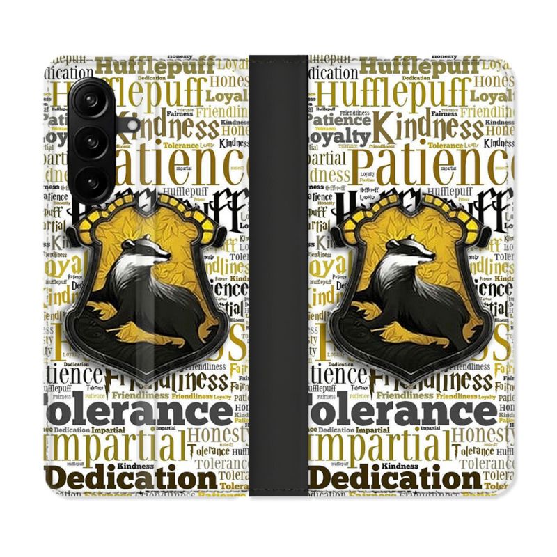 Housse Cuir Portefeuille Pour Samsung Galaxy A57 5G Harry Potter Poursouffle