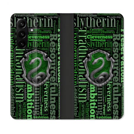 Housse Cuir Portefeuille Pour Samsung Galaxy A57 5G Harry Potter Serpentar